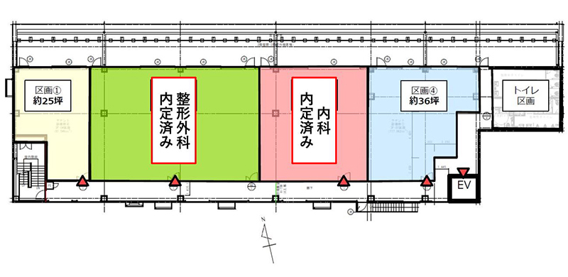 募集区画のイメージ