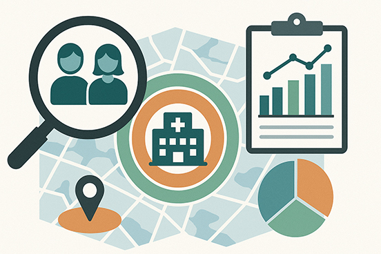 診療圏調査から始めるクリニック開業──事例でわかる失敗しない立地戦略のイメージ
