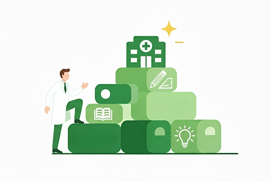 医院開業に役立つ資格・スキルとは?開業後の経営を成功に導くための知識を徹底解説のイメージ